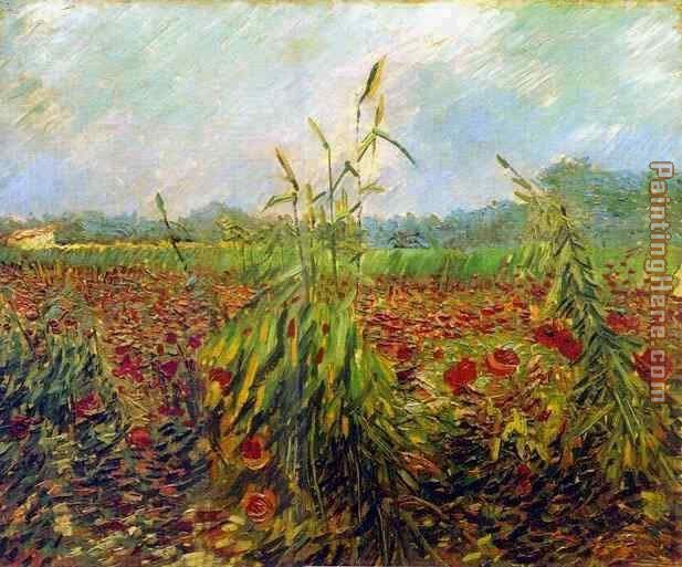 Vincent van Gogh Green Ears of Wheat